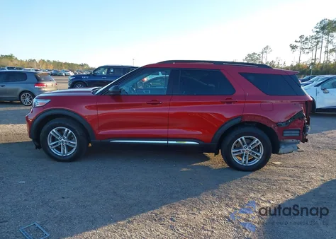 2020 Ford Explorer Xlt z USA, uszkodzony, nr VIN 1FMSK7DH5LGC76161